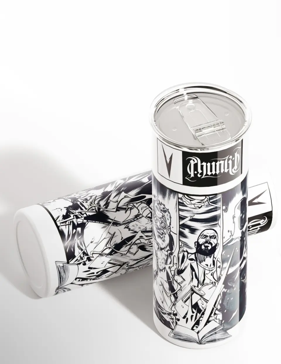 Comic Panel cu carte - Thermos