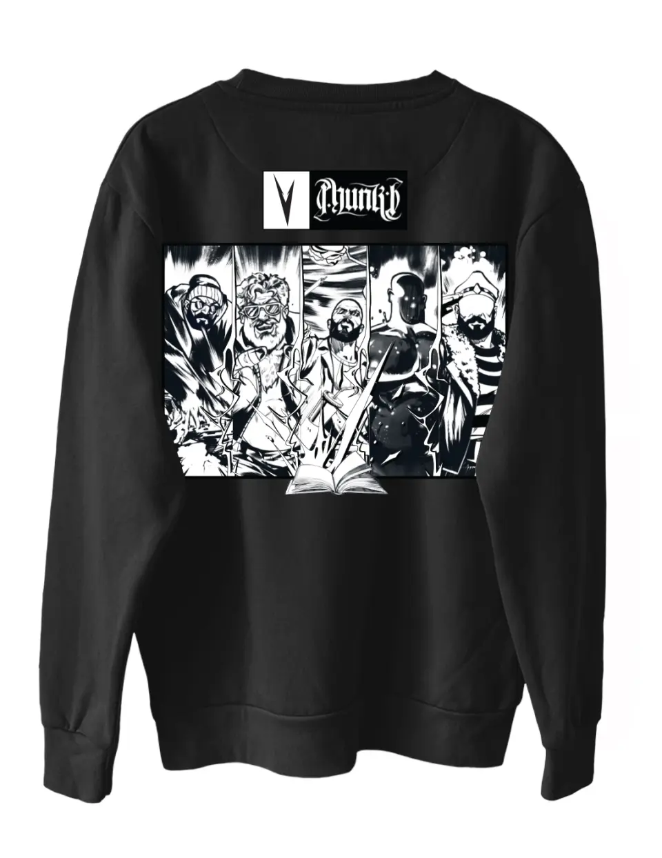 Bluza Premium Comic Pannel cu carte