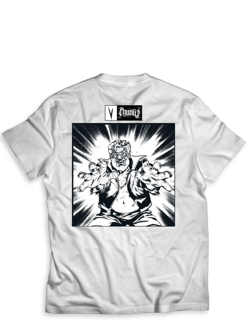 Tricou_Phunk B_Grasu Frumosu_spate_alb.jpg